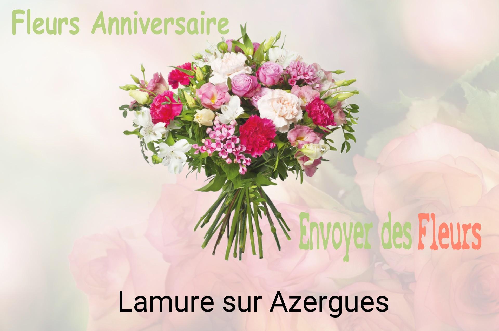 Bouquet de fleurs d’anniversaire livré à Lamure-sur-Azergues