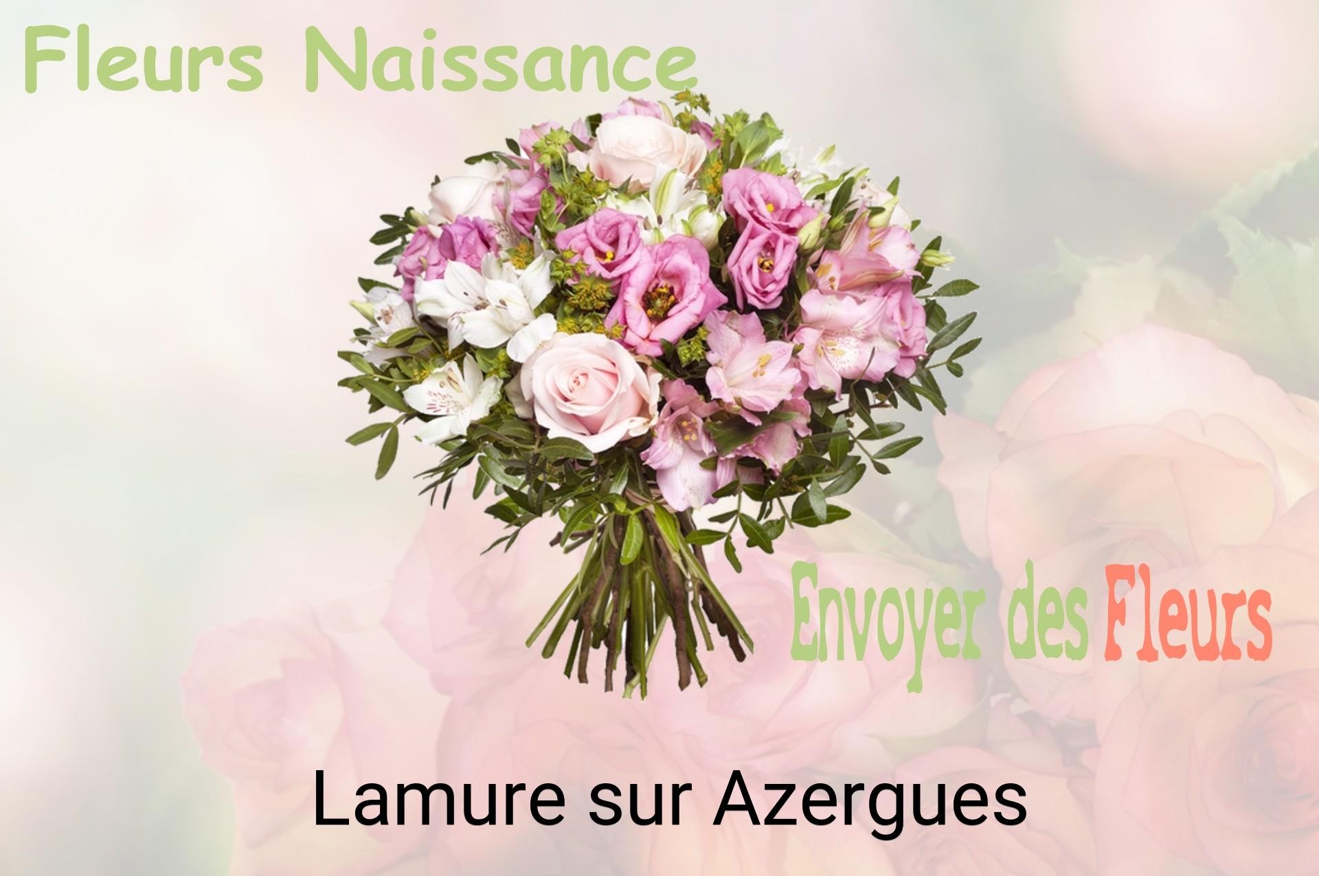 Bouquet de fleurs de naissance livré à Lamure-sur-Azergues