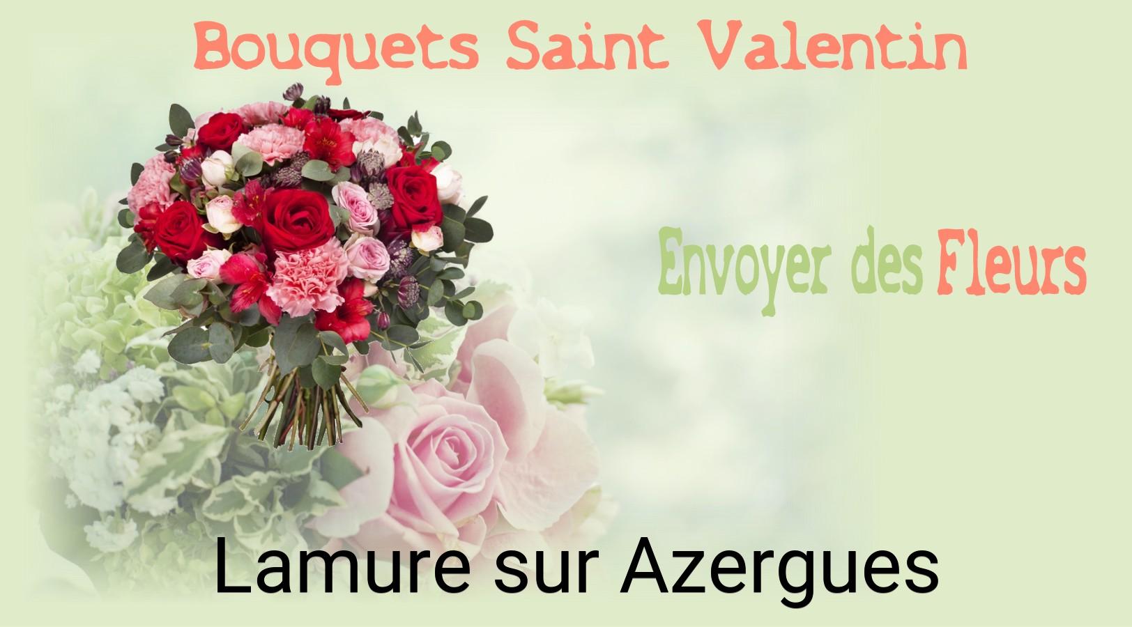 Roses de Saint-Valentin livrées à Lamure-sur-Azergues